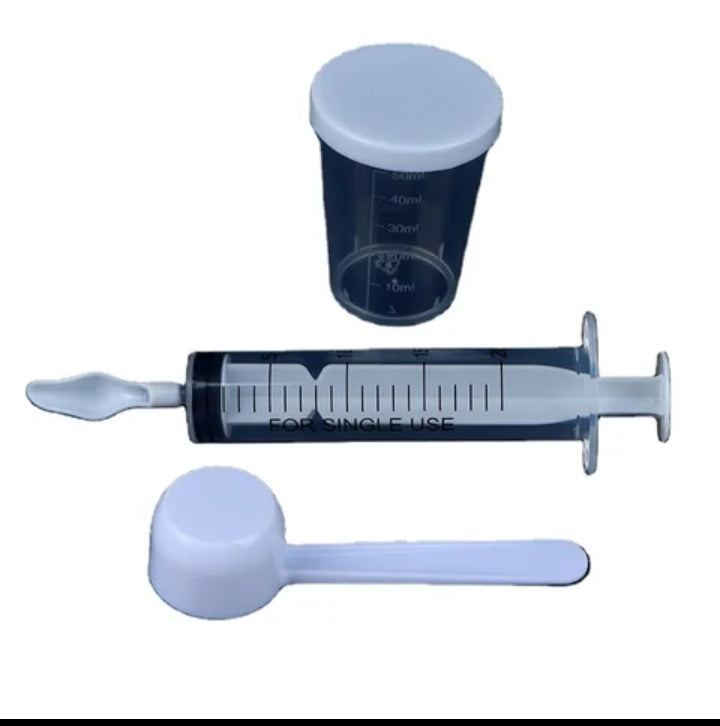 Baby Bird Hand Feeding Spoon Kit Syringe